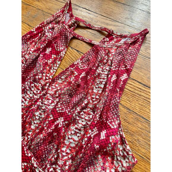 MARC by MARC JACOBS Red Snakeskin Dress sz M - Picture 5 of 15